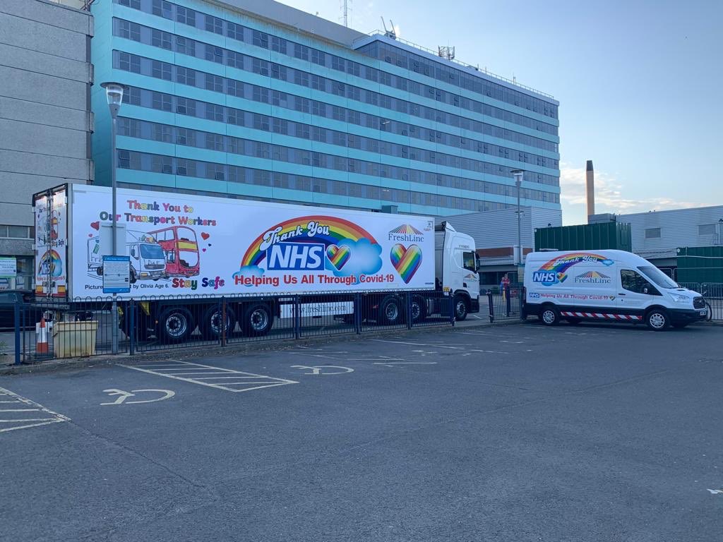 fpnuk's tweet photo. Great to see Trailer 871 @Freshlinc thanks to NHS at Pilgrim Hospital Boston for tonight’s #ClapForTheNHS #clapforourkeyworkers https://t.co/tldGrWaw4B