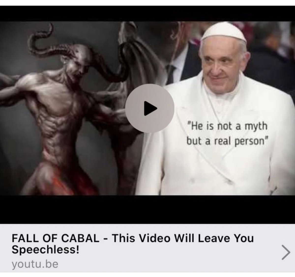 VeronicaLaVery's tweet image. #GreatAwakening must watch! ⛔️
🤜🏻youtu.be/LjcOh-tRrRA 🤛🏻 #fallofthecabal #cabal #q #QANONWORLDWIDE #worldrevolution #GreatAwakeningWorldwide #satanism #satanic #pizzagate #plandemic #globalagenda