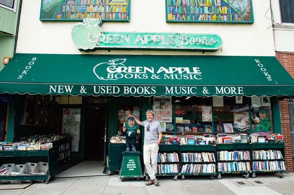 Beloved Green Apple Customers!
Curbside Pick-up will begin May 18th 
Due to public health mandates to control the spread of the Covid-19 virus, you won't be able to sell books or browse, safety first!
greenapplebooks.com
📷<a href="/FrecklesNFro/">Chloe Jackman</a>
