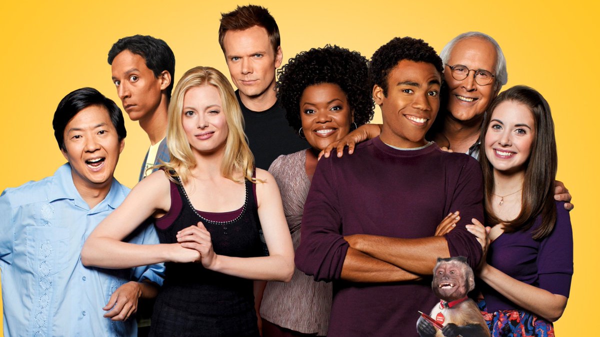 The cast of #Community and creator Dan Harmon are reuniting!

Donald Glover, Joel McHale, Gillian Jacobs, Danny Pudi, Yvette Nicole Brown, Alison Brie, Jim Rash, and Ken Jeong will join Dan Harmon for a virtual table read and Q&amp;A on May 18.

via <a href="/Variety/">Variety</a> - bit.ly/2Lc2IAp