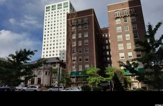 The Belvedere - located 29 S, State Street. Built in 1919 as a hotel & apartment building - this was the first all-electric building in Salt Lake City and the first build ever with an elevator.