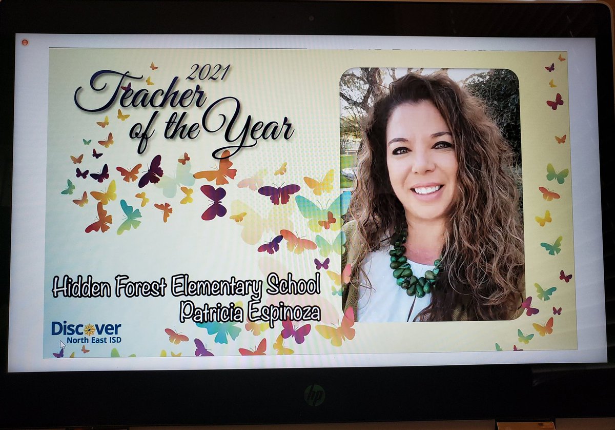 My first "Virtual" Teacher of the Year Ceremony. Congratulations to ALL of the honorees, especially our very own Falcon, Patricia Espinoza❣
<a href="/hiddenforestes/">Hidden Forest Elem</a>
