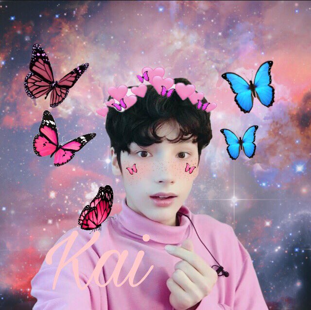 SaniyaaWashing1's tweet photo. Made this on Pics https://t.co/zmEG1h1iXv y’all like It?🦋🤔#Txt #txtkai #kai https://t.co/ATygVJj2yy