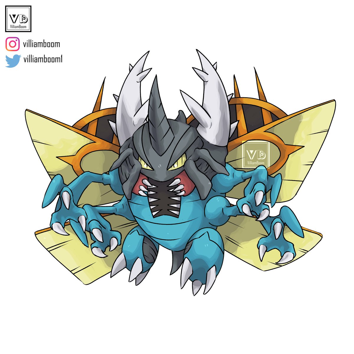 VilliamBoom1's tweet photo. Un antiguo encargo que hice para un cliente en Instagram. HAMIGO
#pokemon #digimon #art #artwork #fanart #villiamboom #pinsir #pokefusion #kabuterimon #digimonadventure https://t.co/4CdQLXjVMh