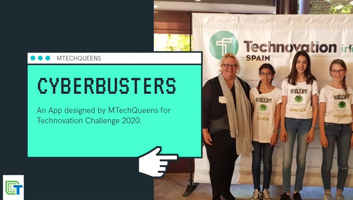 MTechQueens's tweet photo. Our app helps parents knowing if their children are cyberbullied or cyberbullies? Deep dive into our #cyberbuster video #technovation2020 @technovation
😍
https://t.co/zXKUsnvFMy https://t.co/loJcmyQK7V