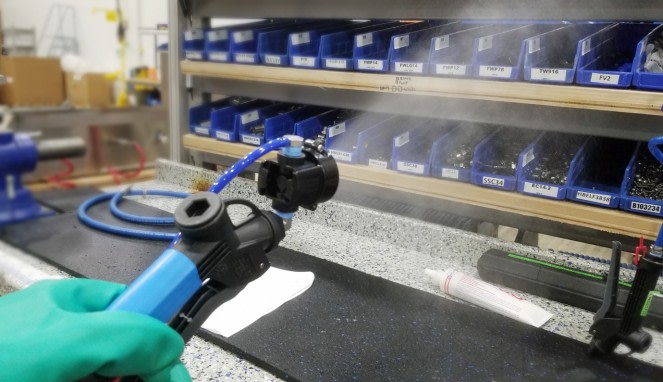 Protolabs's tweet photo. We’re proud to support FOAM-iT in developing an innovative product to disinfectant to large areas, helping prevent the spread of COVID-19! #protolabsPROUD #digitalmanufacturing #injectionmolding
Learn more: https://t.co/QqGcFxMg6y https://t.co/WuodOOvsKI
