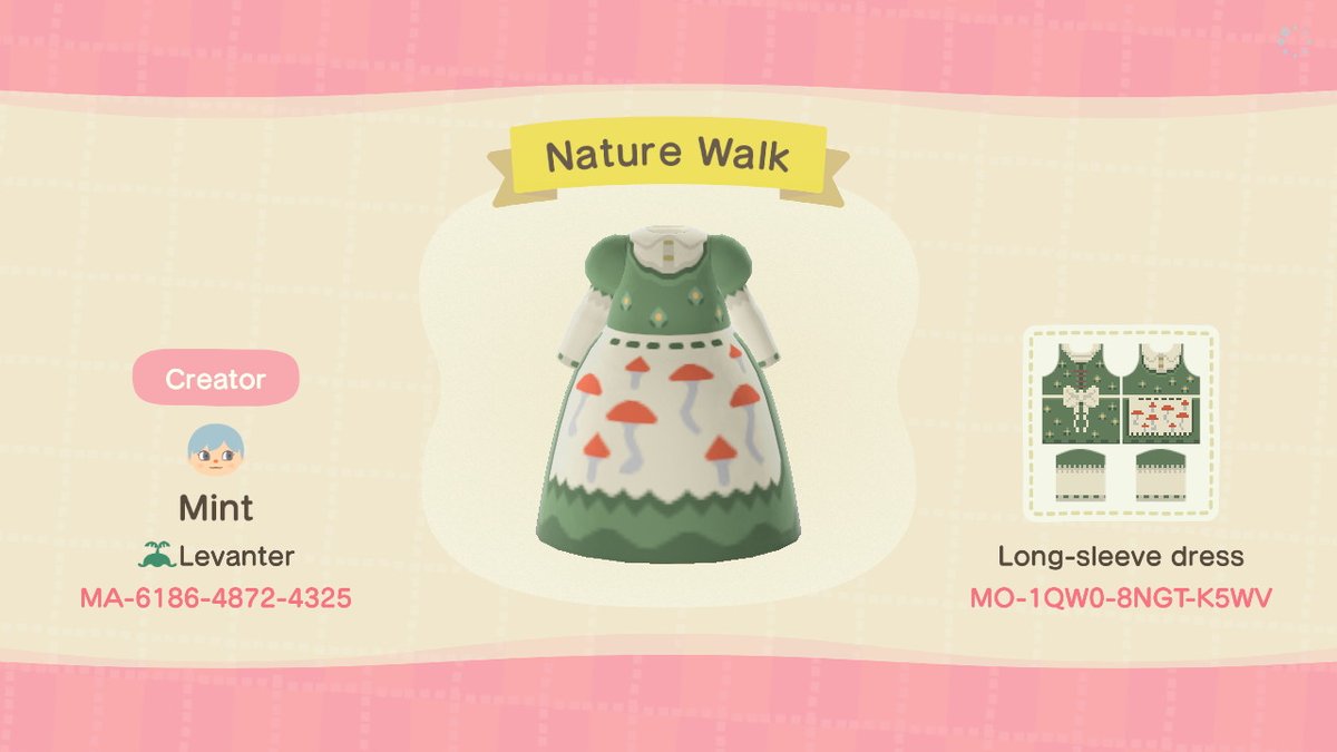 mint_acnh's tweet photo. i uh really need nintendo to give us more design slots, but here have a forest/nature collection #ACNH #ACNHDesigns #ACNHDesign #AnimalCrossingDesigns https://t.co/2A6tRQol8Q