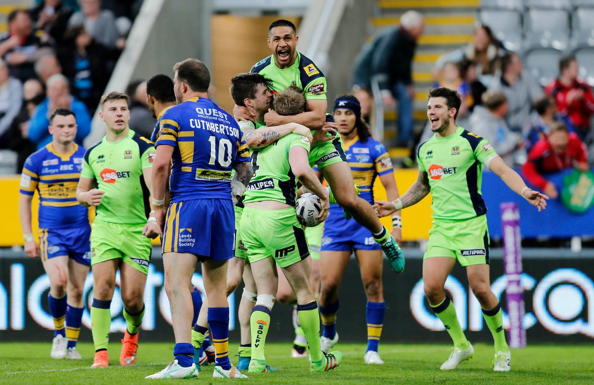 WiganWarriorsRL's tweet photo. 📊 POLL: Warriors Rewind ⏪

📽 Later today on Facebook we will be 'live' streaming a classic Magic Weekend match and we’re giving you the fans the chance to decide which one.

📣 The vote closes at 1pm. Take your pick here 👉 https://t.co/7bVu30mM1N

#WWRL #MagicFromMagic https://t.co/S9Z8i1CCSL