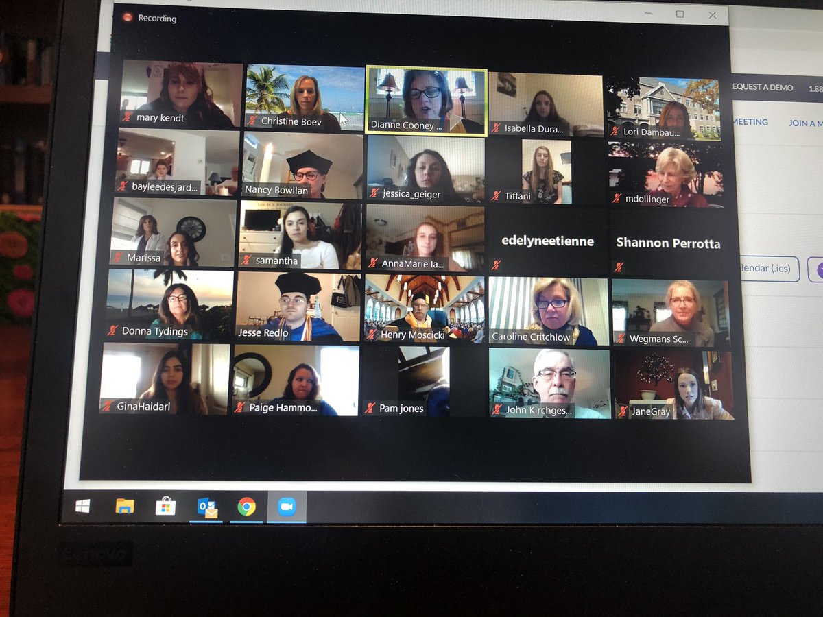 ChristineBoev's tweet photo. Virtual Nursing Recognition Ceremony. So proud of all #Fishernurses @FisherNews @gerardjrooney https://t.co/FPnAgKfBJX