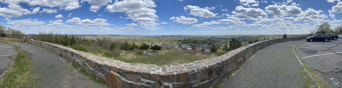 Today was a beautiful day to hike, bike, or drive up West Rock Ridge State Park! Be sure to add this destination to your calendar this summer. There are some breathtaking views of New Haven + some world history to explore at the Judges Cave! #NHV #whatsupnewhaven #gscia