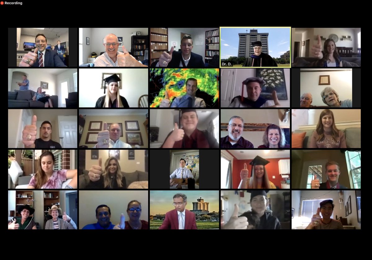 TravisABC13's tweet image. I am so PROUD of the Fightin’ Texas Aggie class of 2020 Atmospheric Science graduates! Today they had a virtual commencement, and I was honored to share a few words with them.  Keep pursuing your passion for our amazing atmosphere!!! WHOOP! @TAMU @TAMUMeteorology @tamu_atmo