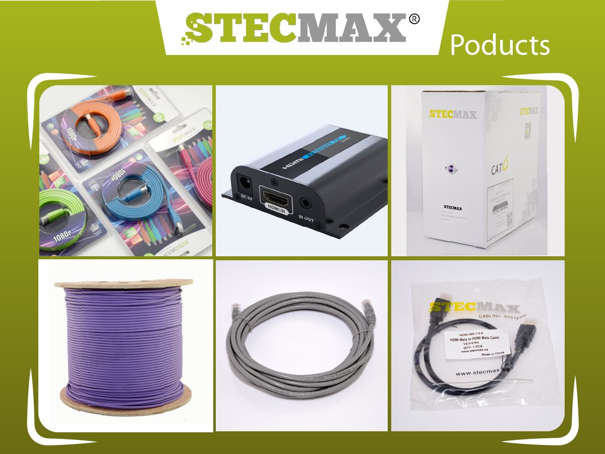 stecmaxcom's tweet photo. #stecmax
#HDMI
#Cat6
#Patch_cord
#superiortech
#Network
#Network_accessories
#Network_Cable
#Cat6_Cable
#كابلات_شبكة https://t.co/BntPXw83cC