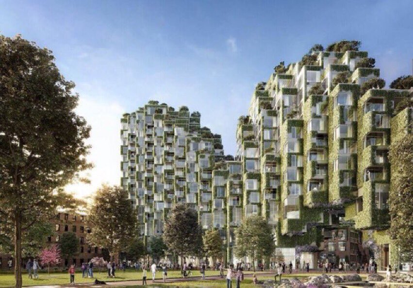 westbankcorp's tweet photo. KING Toronto from the park. #KINGToronto #architecture #design #toronto https://t.co/0moomwFf67