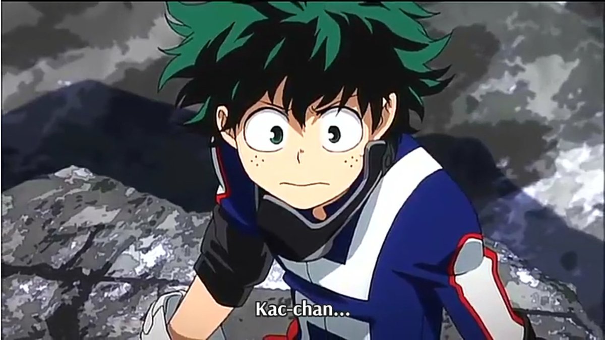 And in the end, Kacchan / Bakugou understood Deku's plan without even communicating with him and even went through with it which resulted in them winning." You're impressive" Yep you're right, he really is 