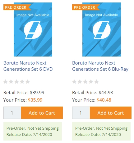 Boruto: Naruto Next Generations Set 5 (Blu-ray) for sale online