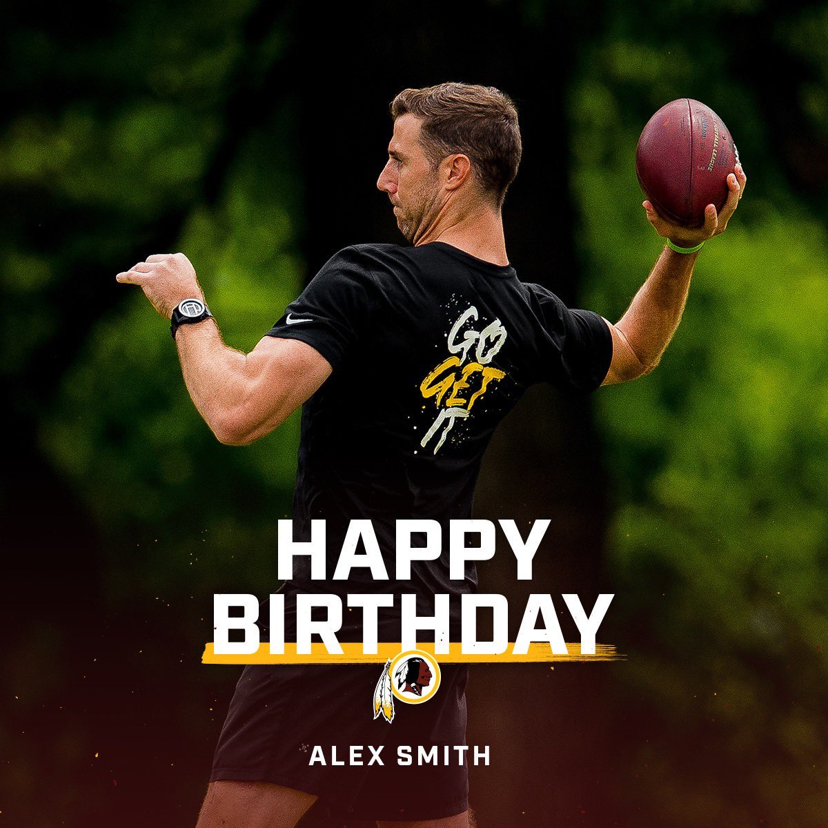Happy Birthday Alex Smith. 