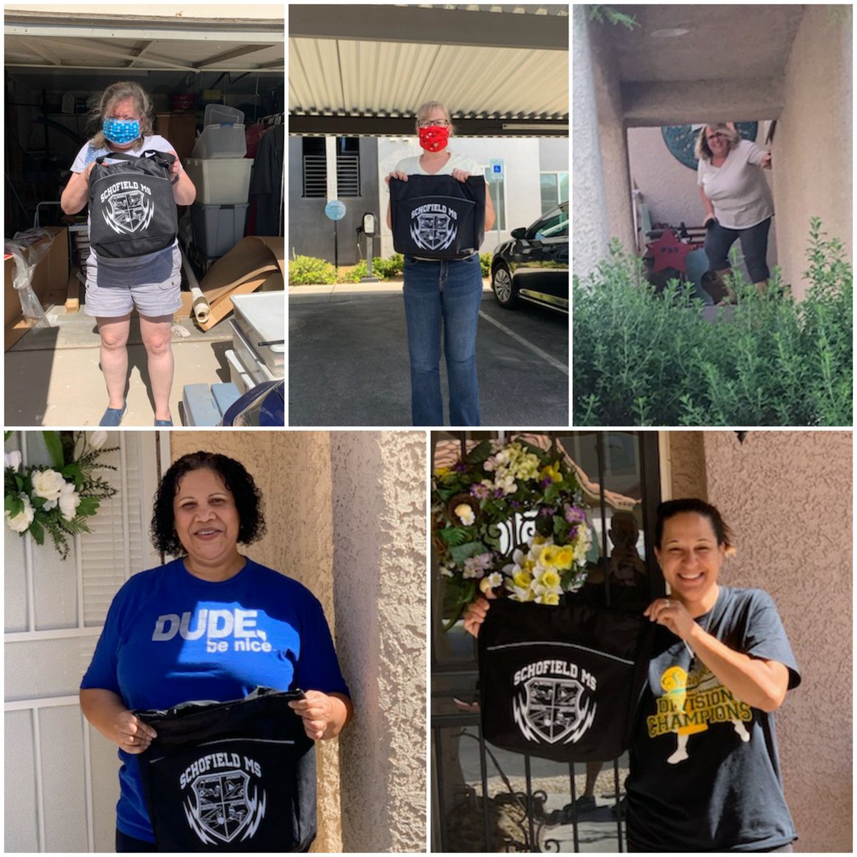 JLSchofieldMS's tweet photo. Happy Teacher Appreciation Week to our amazing Schofield teachers! We appreciate everything you do for our students! It was great to see some of you in person today! Enjoy your bags and goodies! #SMSTogether #SMSTiger3 #Wishes #SMShome4nv #1ForKids https://t.co/1LxATquIug