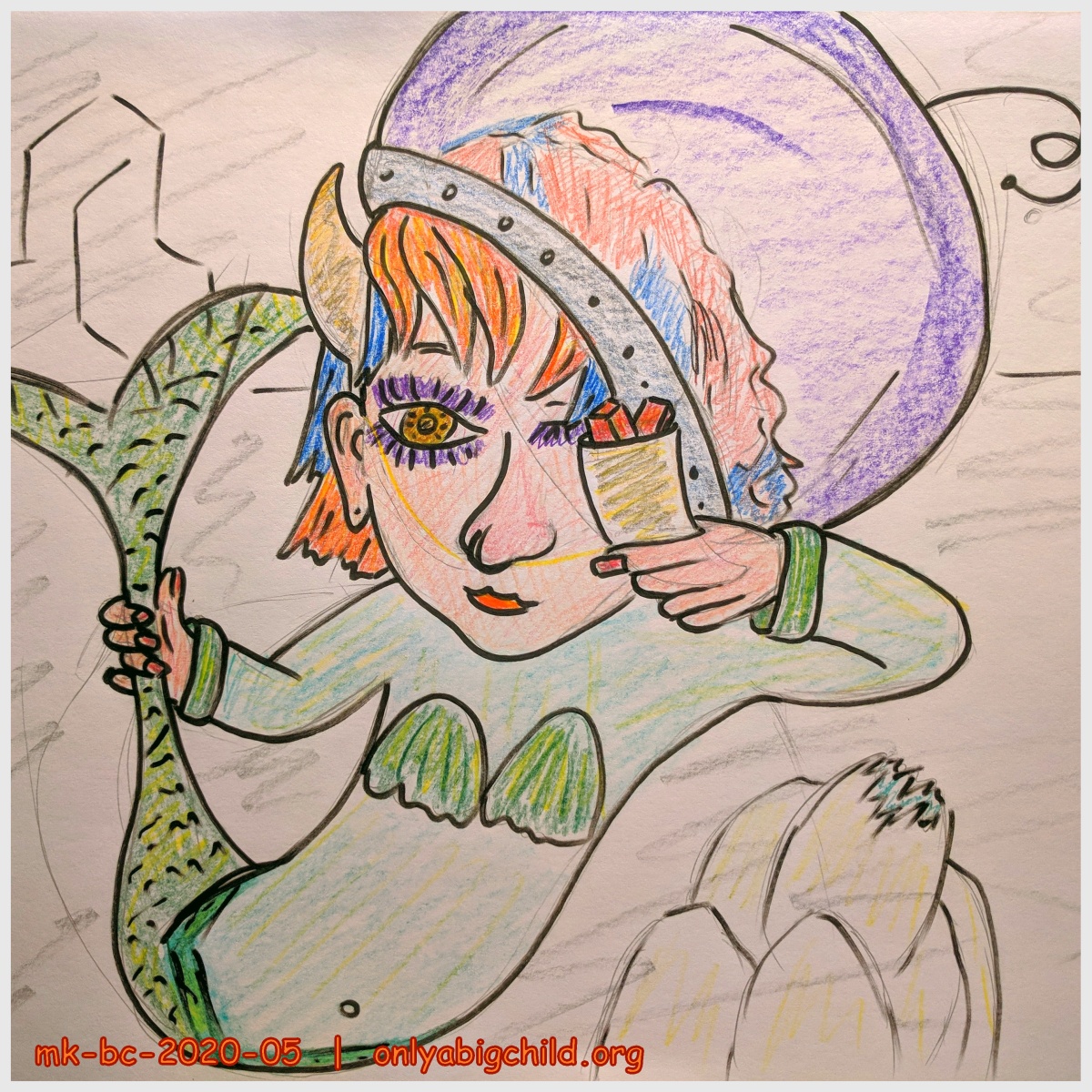 onlyabigchild's tweet photo. ... if she was a spacemaid, floating through a space station ...
https://t.co/bwcDuu4uhq
#girl #mermaid #spacemaid #eggs #horns #musician #artist #singer #broadcaster #twitch #drawing #toldworld #storytelling #illustration #streamer #streaming #mermay #mermay2525 #gameplay https://t.co/nuj5mnmkDB