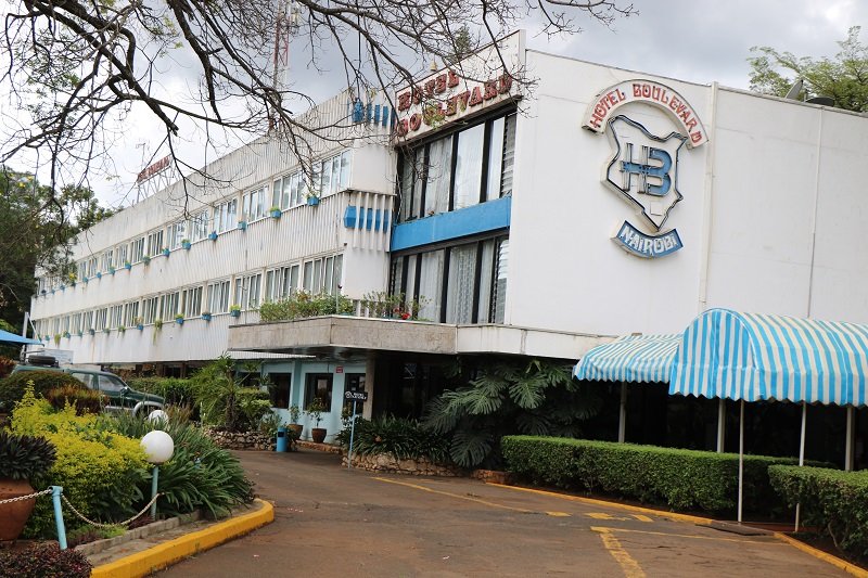 NemaKenya's tweet photo. NEMA has stopped operations of Boulevard Hotel in Nairobi with immediate effect for discharging untreated effluent into Nairobi River. The hotel has also been ordered to remove pipes discharging effluent into the River. @Environment_Ke @dailynation @StandardKenya https://t.co/RVJaxLq0fq
