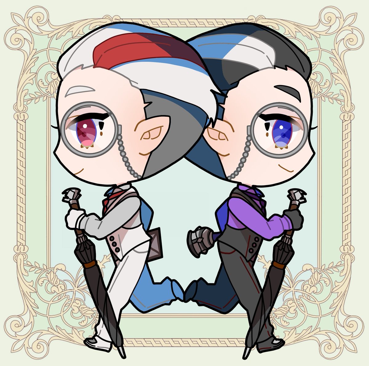 第五人格 Val組 第五人格イラスト 花帆のイラスト 第五人格 Val組 第五人格イラスト 花帆のイラスト