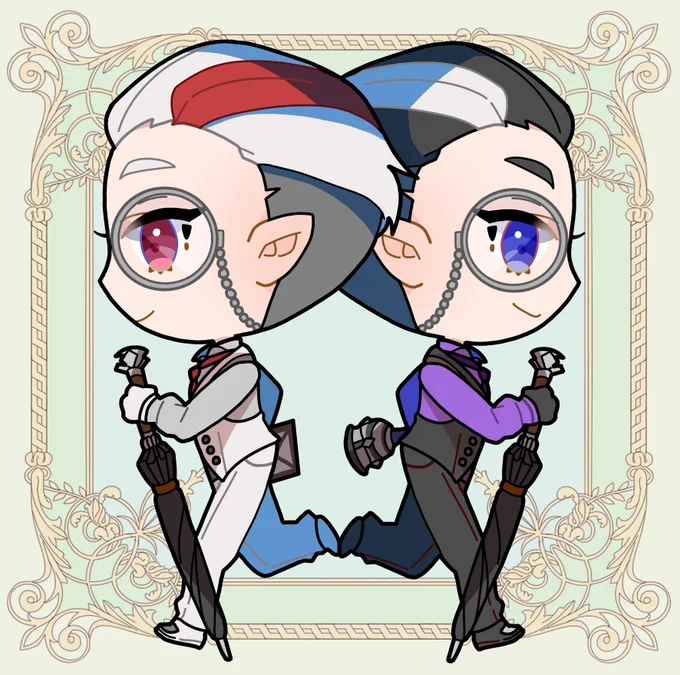 #俺の白黒無常をみせるからお前の白黒無常を見せてくれ

この三枚しかありませんでしたーー?
ごめんね?? 