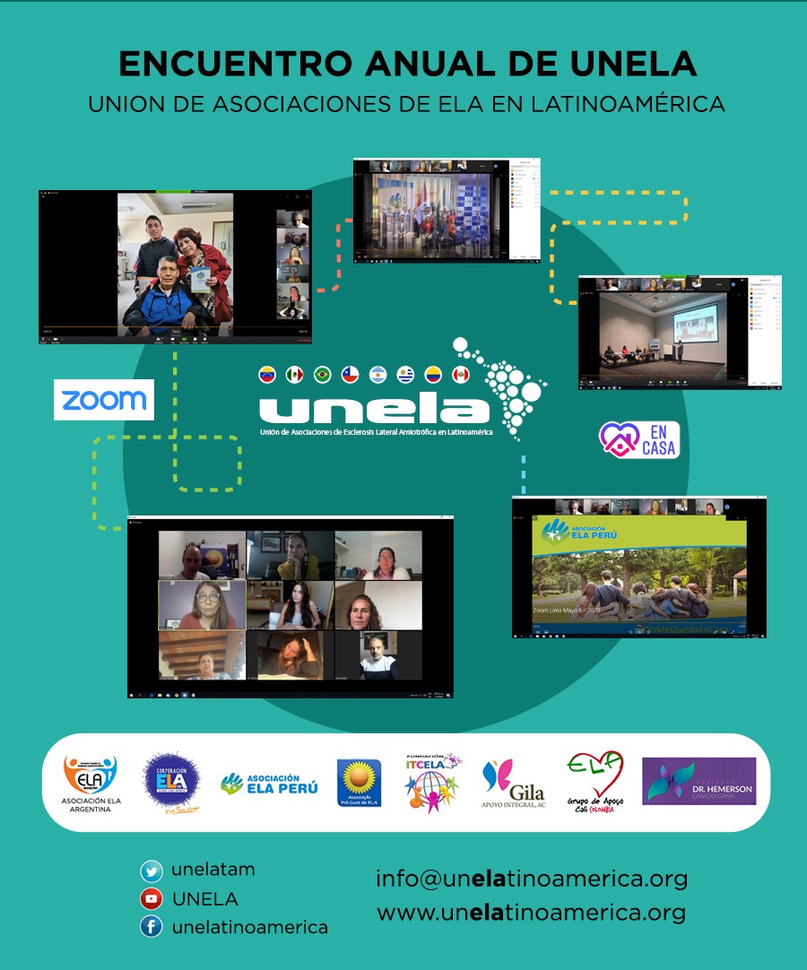 unelatam's tweet photo. 4TO ENCUENTRO ANUAL DE UNELA
Por espacio de 3 horas se realizó mediante zoom la reunión postergada de Lima. La actualidad de cada organización, el impacto de la pandemia, acciones a corto plazo y se conformó la directiva 2020-2022 liderada por Jorge Abdalla
@ProCura_da_ELA https://t.co/jWreTZFPH0