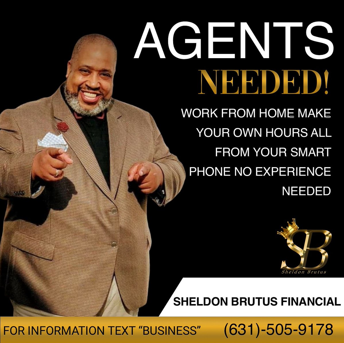 SBFinancial68's tweet photo. We are Home Anyways why not Start a Business and earn some additional income working from Home text, Call or Comment Below (Agent)
Sheldon Brutus Financial
#workfromhome #entrepreneur #millennials #startabusiness #realtor #referrals https://t.co/82IIkxHRLx