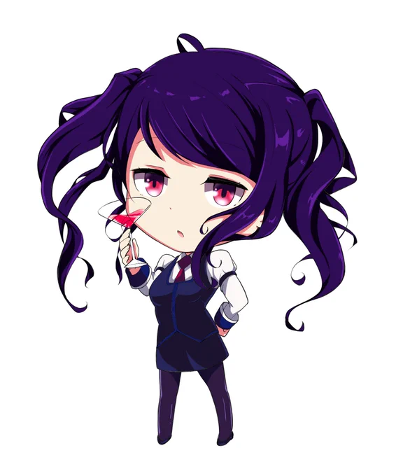 #VA11HALLA これは前描いたジル子。 