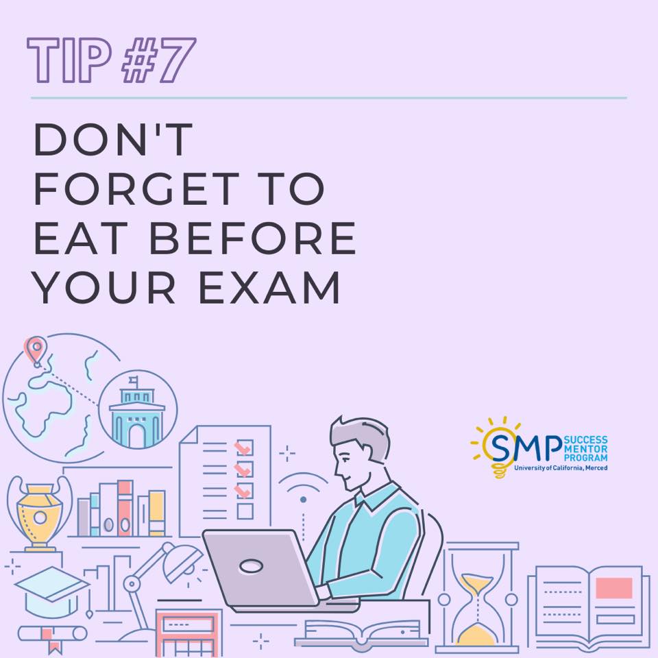 UCMSMP's tweet image. Remember to maximize your brain efficiency, it is essential to eat breakfast before taking an exam! 🥣🧠
