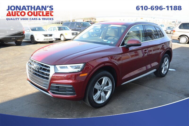 jonathansoutlet's tweet photo. Did you know we are now offering VIRTUAL Test Drives? Give us a call today for a virtual test drive of this 2018 Audi Q5 2.0T quattro Premium Plus! 610-696-1188 https://t.co/48zVp2bsfO