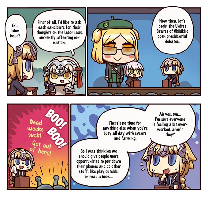 Jeanne got my vote lol 