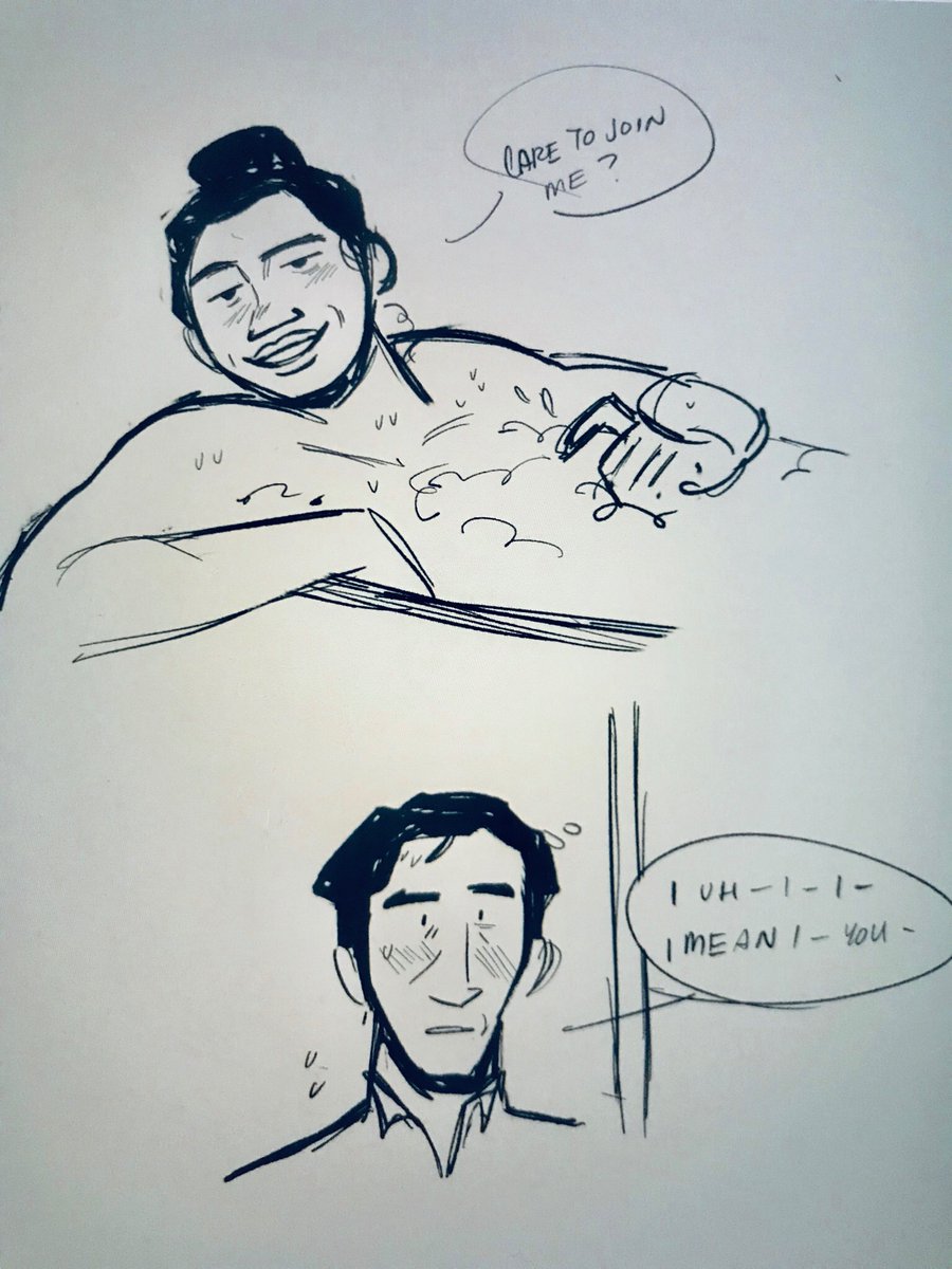 My OCs dynamic is Only Ever like this ...... 