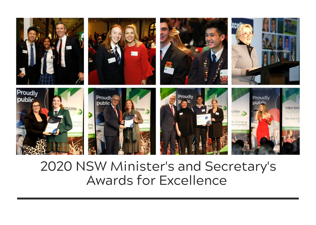 Nominations are OPEN for NSW Minister's and Secretary's Awards for Excellence. Visit hubs.ly/H0qfF8q0 for details. <a href="/mscott/">Mark Scott</a> <a href="/NSWEducation/">NSW Dept of Education</a> <a href="/teachNSW/">Teach NSW</a> <a href="/smitchellmlc/">Sarah Mitchell</a> <a href="/TeachersFed/">Teachers Federation</a> <a href="/NSWSPC/">NSW Secondary Principals' Council</a> <a href="/NSWPandCFed/">P&C Federation</a> <a href="/nswppa/">New South Wales Primary Principals’ Association</a>