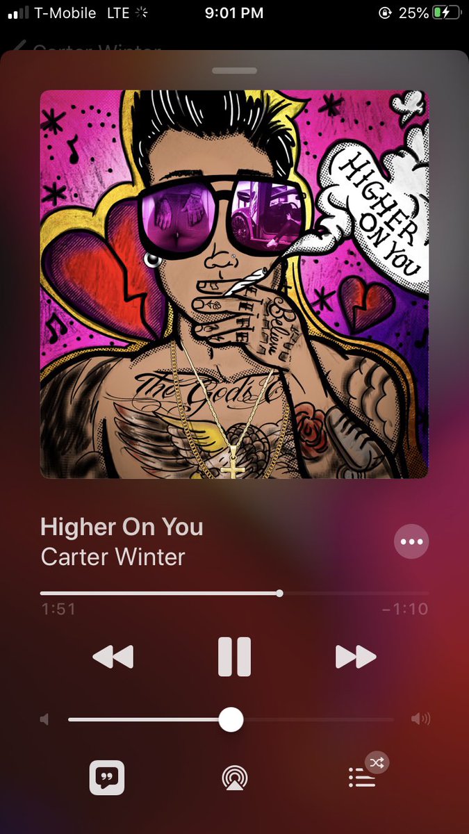 jessicashleighh's tweet photo. Do yourself a favor and go download #HigherOnYou by @CarterWinter it’s out now! https://t.co/gJIeeJMZg7