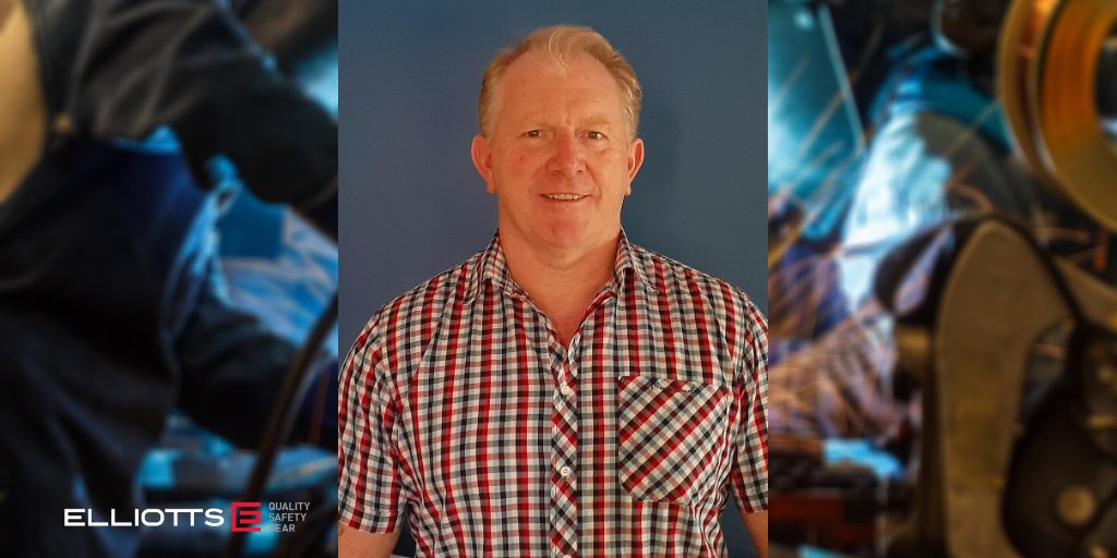 ElliottsSafety's tweet photo. Get to know our new Inventory and Quality Controller - Vince Taylor! Vince tells shares about his comprehensive experience in the safety industry, what he'll be focusing on as part of his position and his favourite Elliotts product. Check it out: https://t.co/No1y3RIpZX https://t.co/KlVOQ9DSLG