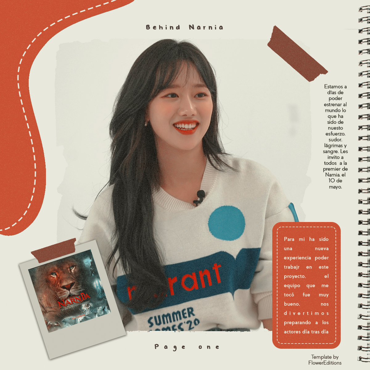 Iunamagnetica's tweet photo. 🌿; 𝑩𝒆𝒉𝒊𝒏𝒅 𝑵𝒂𝒓𝒏𝒊𝒂.
  🌿; 𝟎𝟕𝟎𝟓𝟐𝟎𝟐𝟎.

A poquitos días de estrenarse este proyecto, estoy más que emocionada por que el mundo vea el esfuerzo que hemos puesto en esta película.
#BeyondNarnia #NarniaRP. https://t.co/KIn67daYA7