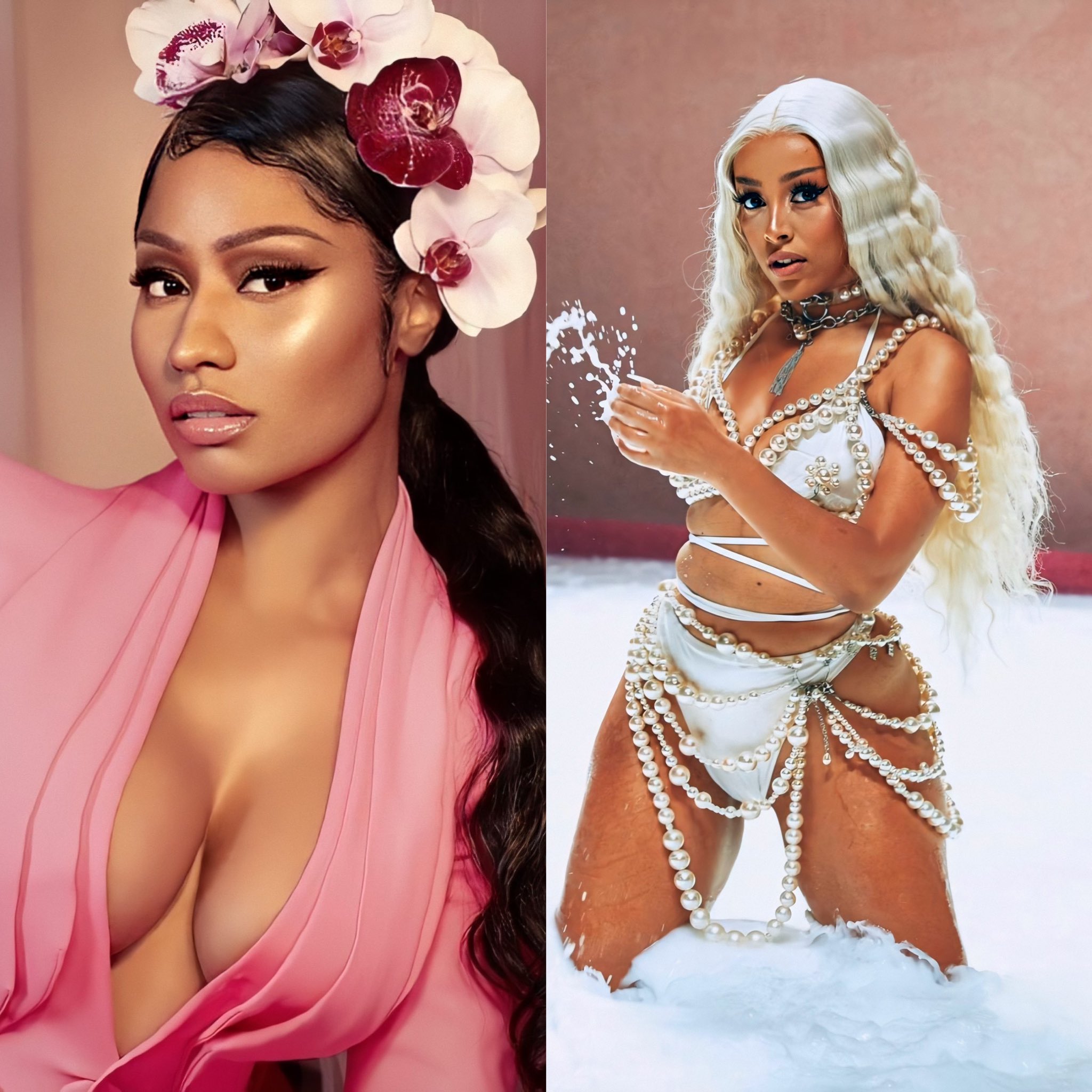 Nicki Minaj Access 🦄 в Твиттере: "Nicki Minaj and Doja cat m. 