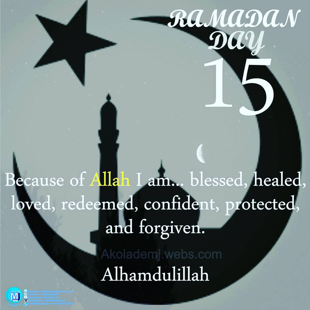 AkoladeMj_says's tweet image. #Ramadan DAY 15

#AkoladeMj