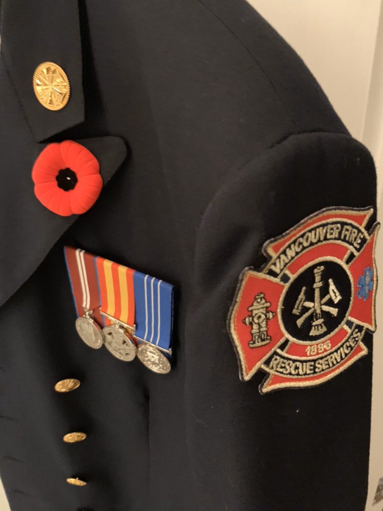 My work truck was broken into today.

My dress uniforms &amp; medals were among things stolen.

Just stuff &amp; I’m not about medals-but one is special-my Grandma was with me when I got it.

In case you see them around-you never know! 

<a href="/VancouverPD/">Vancouver Police</a>-thanks for your great work &amp; support!