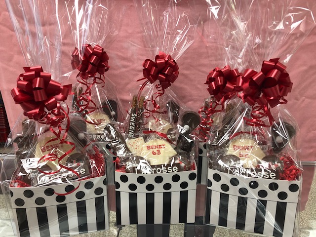 We love our seniors! Can't wait for virtual senior night in a half an hour. We hope the seniors enjoyed their presents!