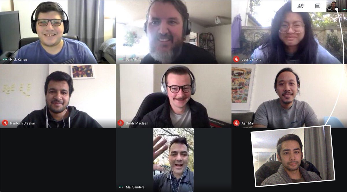 ProductOfSYD's tweet photo. Thanks for attending everyone. We’re open to all outside of Sydney now that we’re remote! https://t.co/kKQY2BRfXl