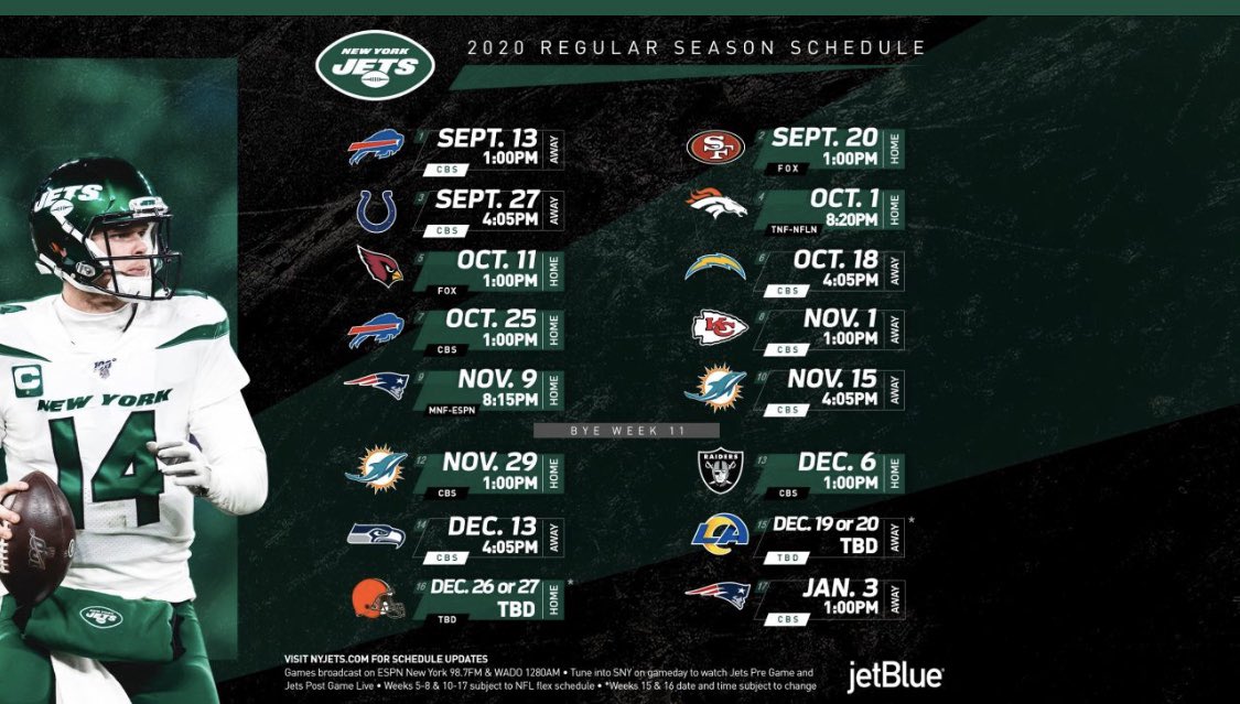KateAroff's tweet photo. Well I think with this schedule the season is over before it even started 🤦🏻‍♀️ @JoeandEvan @EvanRobertsWFAN @660JoeBenigno @WFANmornings https://t.co/eWNsp71w6J