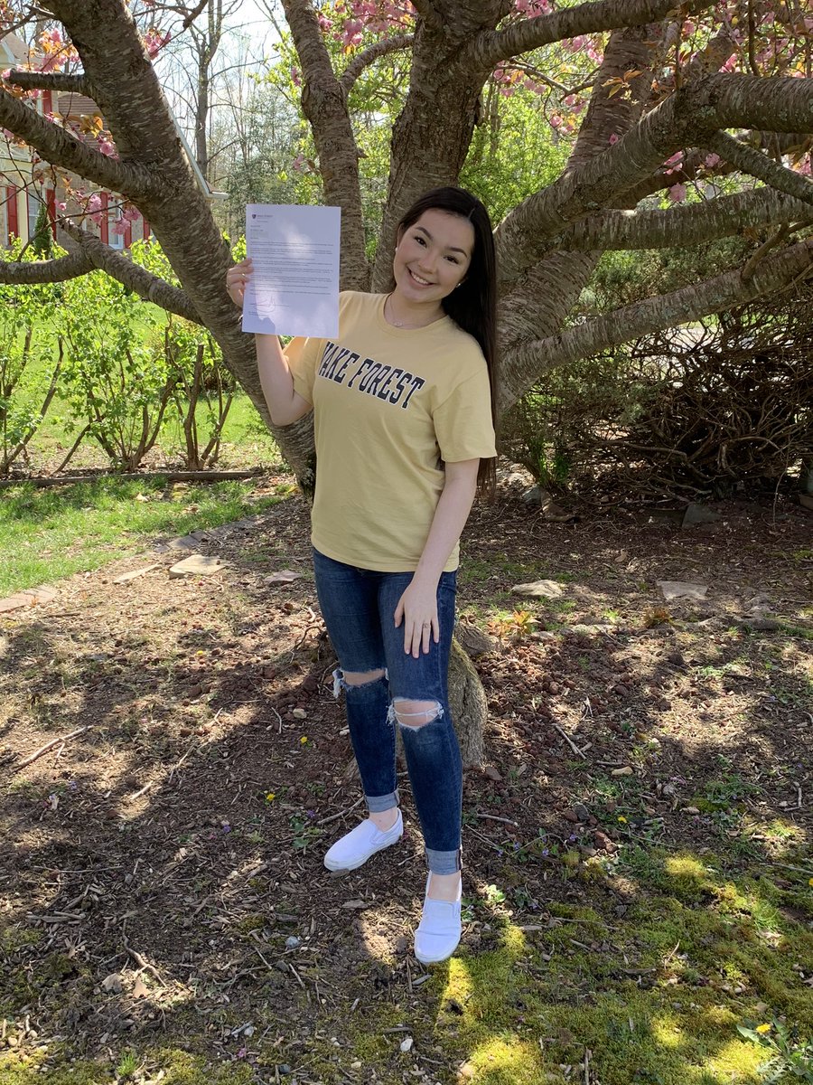 roberthigh2nd's tweet photo. My beautiful daughter, Brianna High, has decided to attend Wake Forest University in the fall. So very, very proud!!! #wfu2024 https://t.co/ZHrNiB5PXp