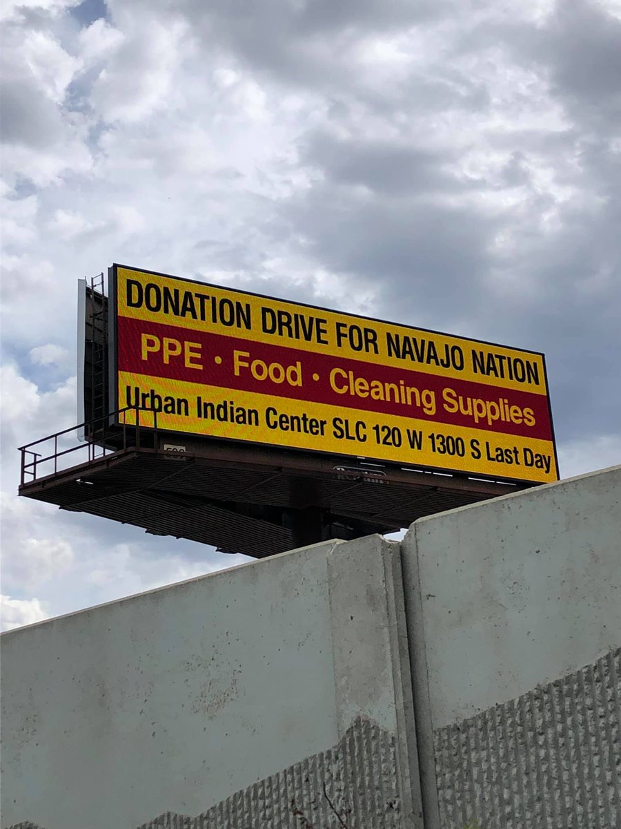 We even had someone donate a billboard!