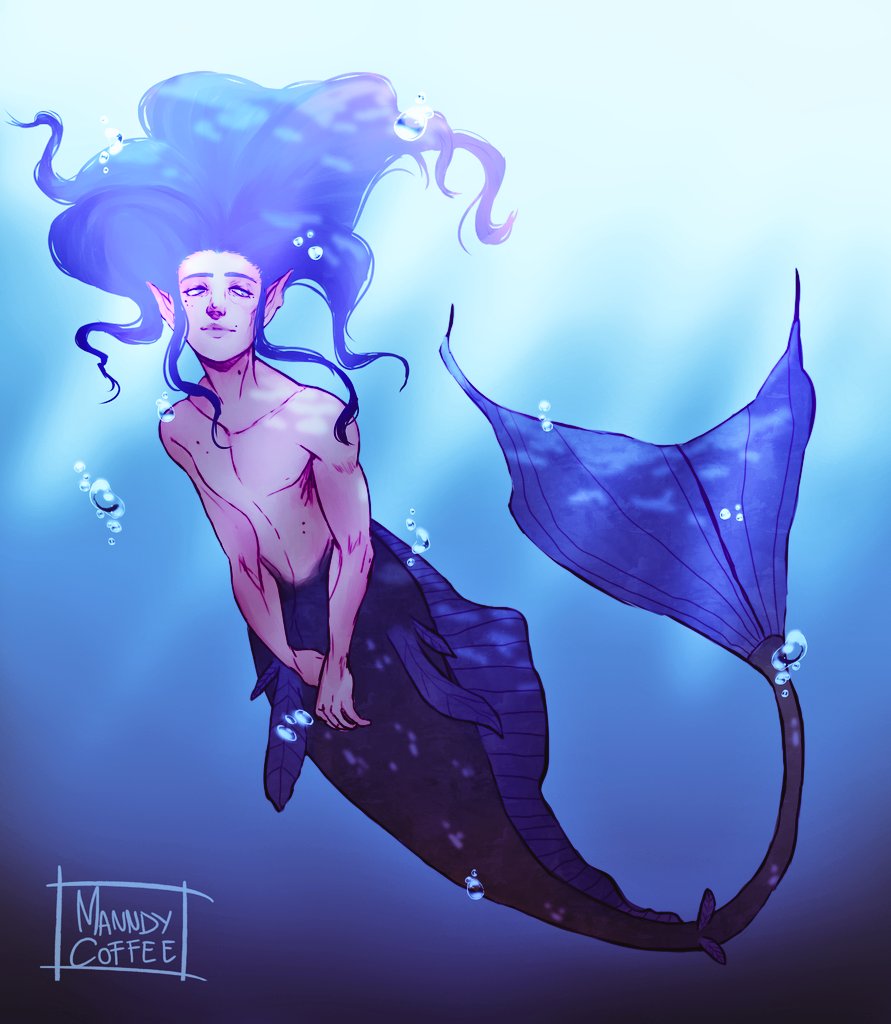 CoffeeManndy's tweet photo. #mermay #mermay2020 #mermaychallenge https://t.co/ItRMWFWhNV