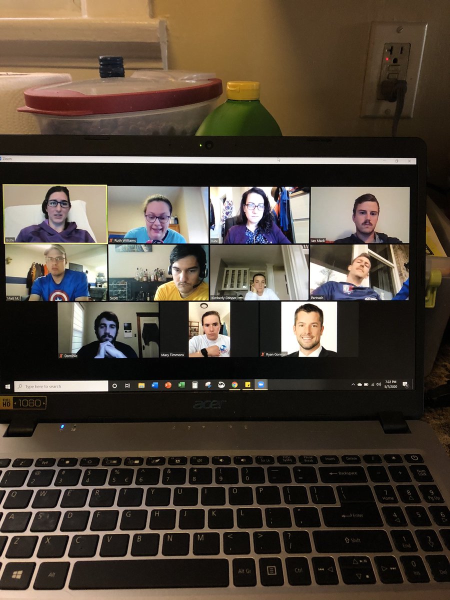 We don’t know what the future holds but if there is ultimate to be played we want to be ready! Thanks for all the local club teams for talking this through and Scott for organizing it! #stayathomesosomedaywecanplayultimate #liveultimate #isthatstillathing