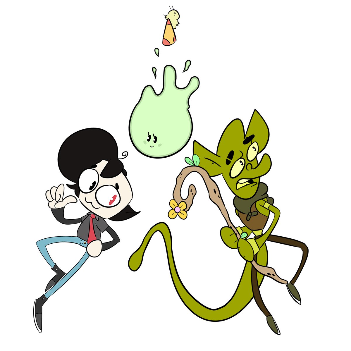 Art of a show concept I’ve had for around 6 years now. I would expect to see a lot more art about this in the future. These are just me trying to land on the designs of the main 4