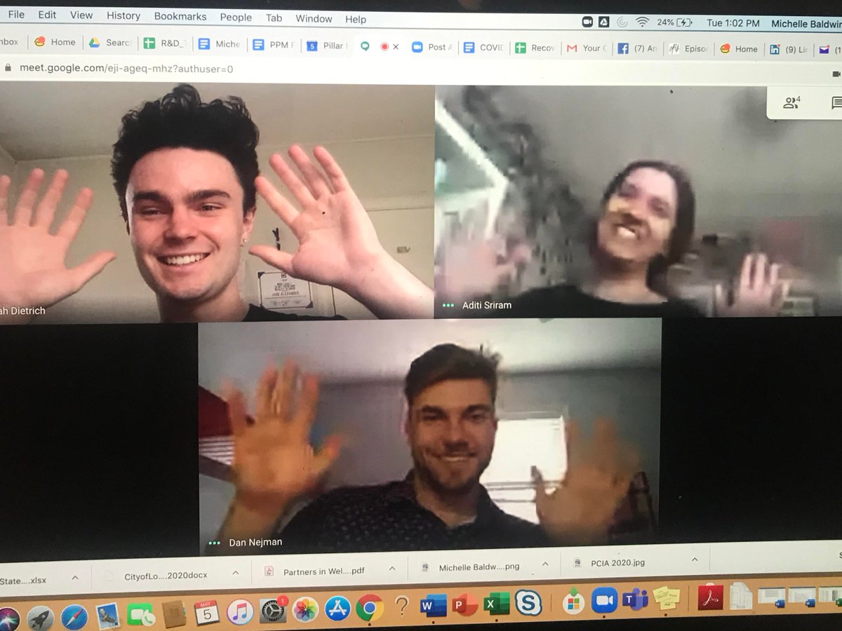 PillarNN's tweet photo. Welcome to the team Aditi, Dan and Elijah! With the support of @SauderS3i and @TD_Canada's Charity Internship Scholarship, we are thrilled to see what these three will teach us over the summer.  First step in orientation? Learning the Pillar jazz hands! https://t.co/cQFRKl9O4k