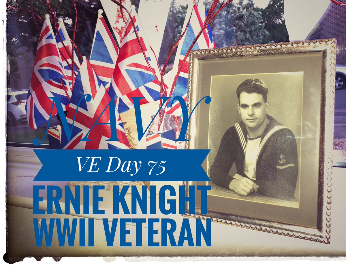 #VEDayAtHome thank you Grandad and all who fought for us x
