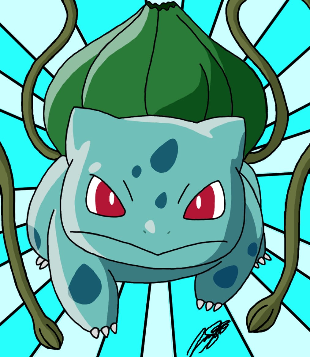 SotoSauceMC's tweet photo. When you can't figure out what Pokemon to draw, i guess you just start at the beginning. Pokemon #001 bulbasaur, I choose you! 
#digitalart #clipart #clipartstudio #drawing #drawinganime #anime  #pokemon #bulbasaur… https://t.co/Zob8nIdUeI https://t.co/hyWowROptu